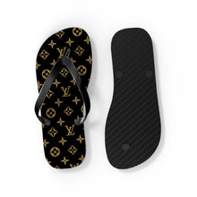 Load image into Gallery viewer, Designer-Inspired Flip Flops — Luxury Logo Beach Sandals