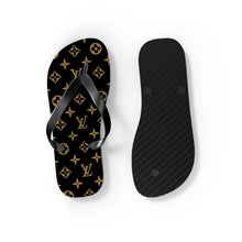 Load image into Gallery viewer, Designer-Inspired Flip Flops — Luxury Logo Beach Sandals