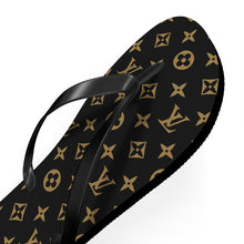 Load image into Gallery viewer, Designer-Inspired Flip Flops — Luxury Logo Beach Sandals