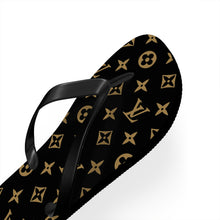Load image into Gallery viewer, Designer-Inspired Flip Flops — Luxury Logo Beach Sandals