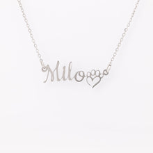 Load image into Gallery viewer, Personalized Dog Mom Necklace