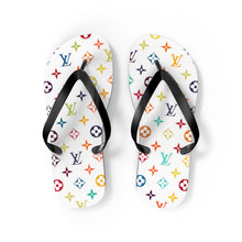 Load image into Gallery viewer, Multi-Colored LV Flip Flops