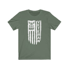 Load image into Gallery viewer, Navy Veteran, Unisex Tee