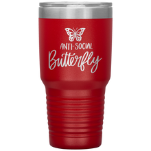 Load image into Gallery viewer, Anti-Social Butterfly, 30oz Tumbler