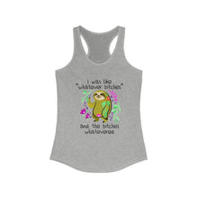Load image into Gallery viewer, I was Like Whatever Bitches and The Bitches Whatevered, Women's Racerback Tank