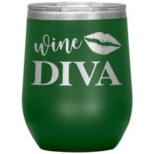 Load image into Gallery viewer, Wine Diva, Wine Tumbler
