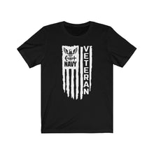 Load image into Gallery viewer, Navy Veteran, Unisex Tee