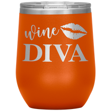Load image into Gallery viewer, Wine Diva, Wine Tumbler