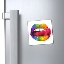 Load image into Gallery viewer, Rainbow Lips Magnet