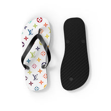 Load image into Gallery viewer, Multi-Colored LV Flip Flops