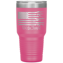 Load image into Gallery viewer, We The People American Flag with Guns, 30oz Tumbler