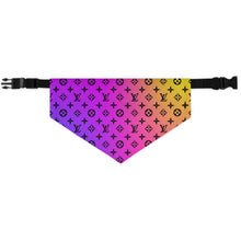 Load image into Gallery viewer, Inspired Gradient Watercolor Pet Bandana Collar