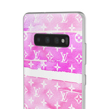 Load image into Gallery viewer, Inspired Pink Watercolor Flexi Phone Case
