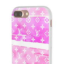 Load image into Gallery viewer, Inspired Pink Watercolor Flexi Phone Case