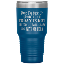 Load image into Gallery viewer, Back the Fuck Up Sprinkle Tits, 30oz Tumbler