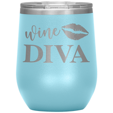 Load image into Gallery viewer, Wine Diva, Wine Tumbler