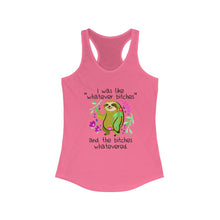 Load image into Gallery viewer, I was Like Whatever Bitches and The Bitches Whatevered, Women's Racerback Tank