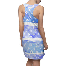 Load image into Gallery viewer, Inspired Blue Watercolor Dress