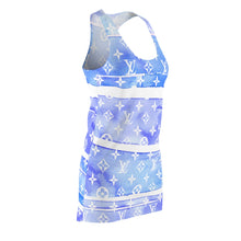 Load image into Gallery viewer, Inspired Blue Watercolor Dress