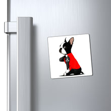 Load image into Gallery viewer, I Love Mom Tattoo Boston Terrier Dog Magnet