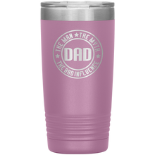 Load image into Gallery viewer, Dad, The Man The Myth The Legend, 20oz Tumbler