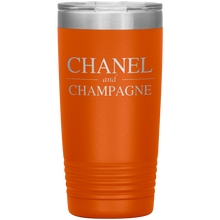 Load image into Gallery viewer, Chanel and Champagne, 20oz Tumbler