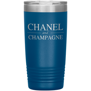 Chanel and Champagne, 20oz Tumbler