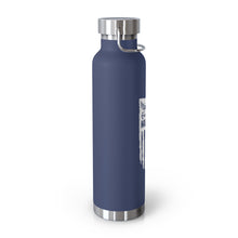 Load image into Gallery viewer, Navy Veteran, 22oz Vacuum Insulated Bottle