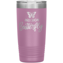 Load image into Gallery viewer, Anti-Social Butterfly, 20oz Tumbler