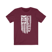 Load image into Gallery viewer, Navy Veteran, Unisex Tee