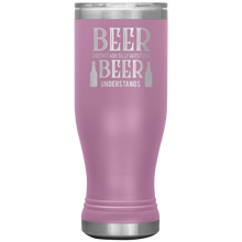 Load image into Gallery viewer, Beer Doesn't Ask Silly Questions, 20oz Boho Tumbler