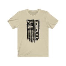 Load image into Gallery viewer, Navy Veteran, Unisex Tee