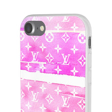 Load image into Gallery viewer, Inspired Pink Watercolor Flexi Phone Case