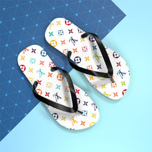 Load image into Gallery viewer, Multi-Colored LV Flip Flops