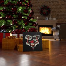 Load image into Gallery viewer, Creepy Clown Face, Canvas Wrap