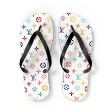 Load image into Gallery viewer, Multi-Colored LV Flip Flops