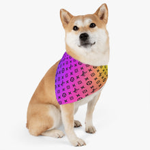 Load image into Gallery viewer, Inspired Gradient Watercolor Pet Bandana Collar