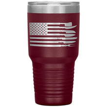 Load image into Gallery viewer, American Flag Chef Knife, 30oz Tumbler