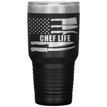 Load image into Gallery viewer, Chef Life Flag, 30oz Tumbler