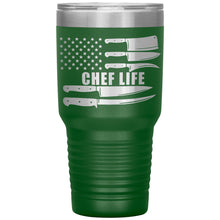 Load image into Gallery viewer, Chef Life Flag, 30oz Tumbler