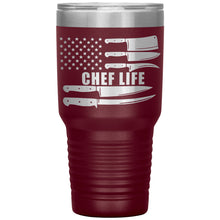 Load image into Gallery viewer, Chef Life Flag, 30oz Tumbler