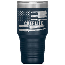 Load image into Gallery viewer, Chef Life Flag, 30oz Tumbler