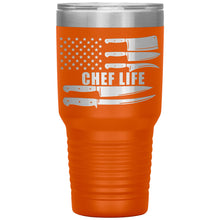 Load image into Gallery viewer, Chef Life Flag, 30oz Tumbler