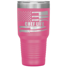 Load image into Gallery viewer, Chef Life Flag, 30oz Tumbler