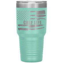 Load image into Gallery viewer, Chef Life Flag, 30oz Tumbler