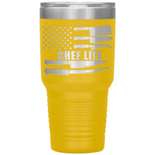 Load image into Gallery viewer, Chef Life Flag, 30oz Tumbler