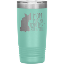 Load image into Gallery viewer, Boston Terrier Mom Thanks For Picking Up My Poop, 20oz Tumbler
