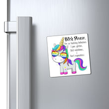 Load image into Gallery viewer, Bitch Please Unicorn Magnet