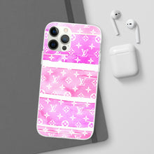 Load image into Gallery viewer, Inspired Pink Watercolor Flexi Phone Case