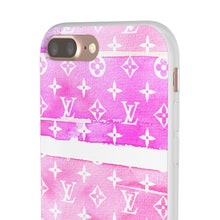 Load image into Gallery viewer, Inspired Pink Watercolor Flexi Phone Case